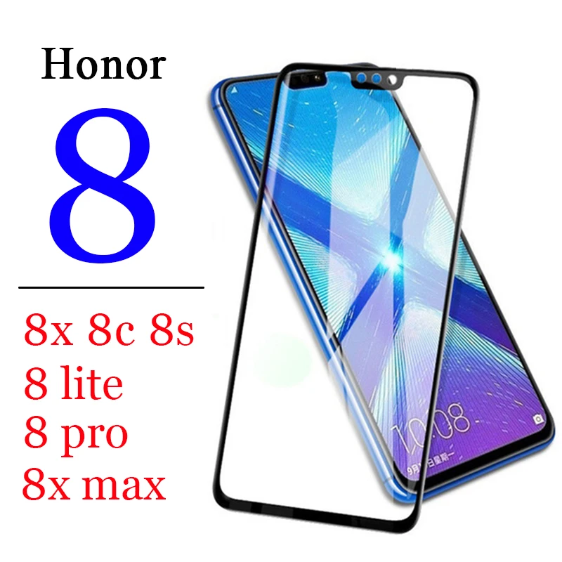 Защитное стекло для huawei honor 8x 8c 8s 8 x c s max pro lite light armor стеклянный дисплей huaway huawie