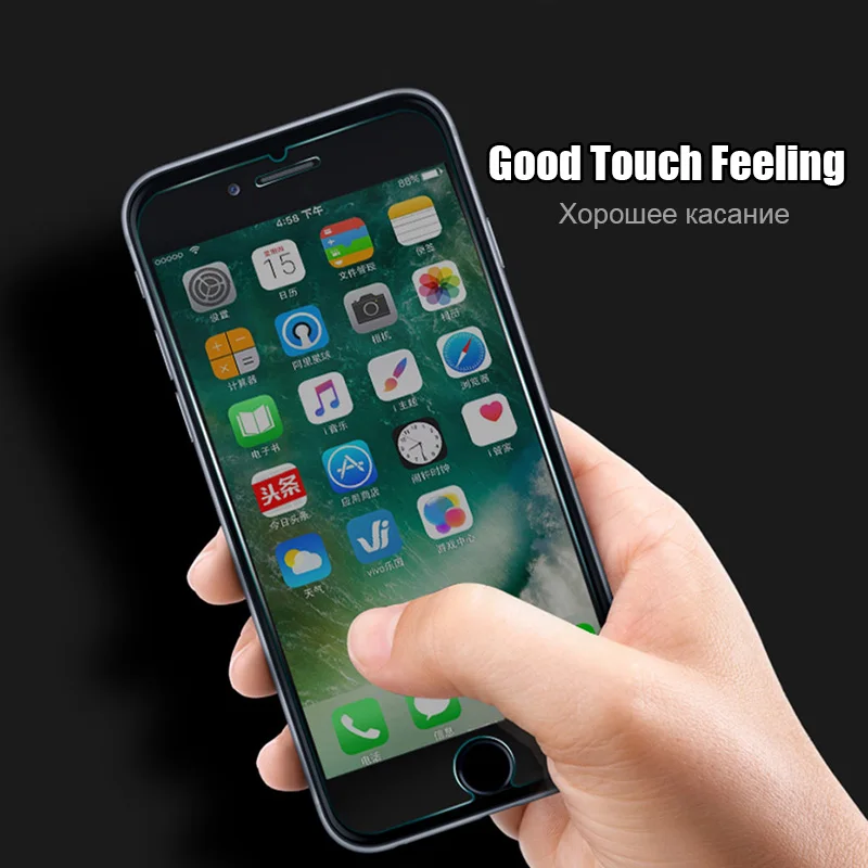 MOUSEMI закаленное стекло для iPhone 5S X 6 7 Защита экрана 8 s plus Защитное 5 se 4S