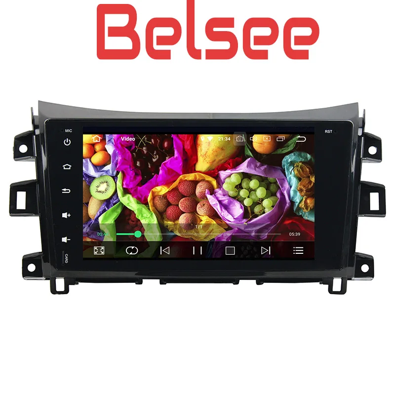 Автомагнитола Belsee для Nissan NP300 Navara 2014 2016 PX5 Восьмиядерный процессор стерео Android 8 0 GPS