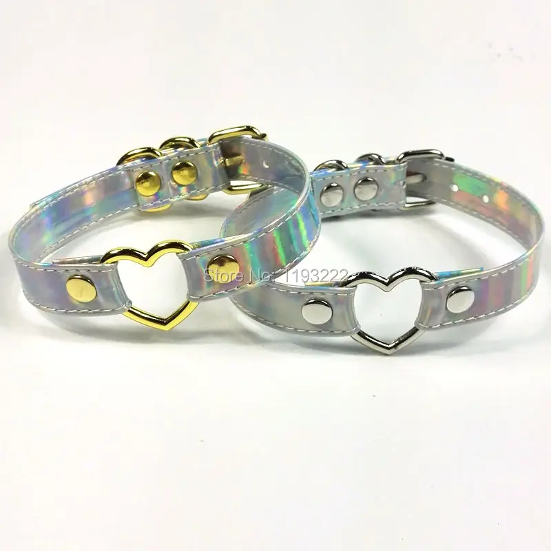 Дизайнерское женское Радужное колье ручной работы голографическое 100% лазерный