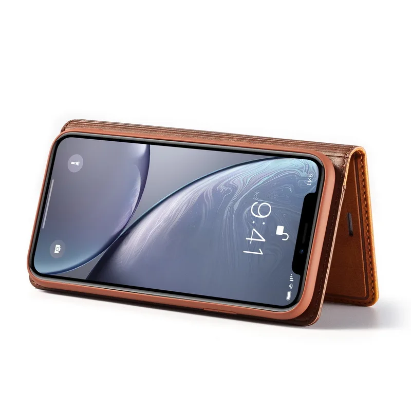 Магнитный чехол-кошелек из натуральной кожи для iPhone XR 7 XS Max чехол s держатель для карт чехол для Coque iPhone X 6s 8 Plus 6 11
