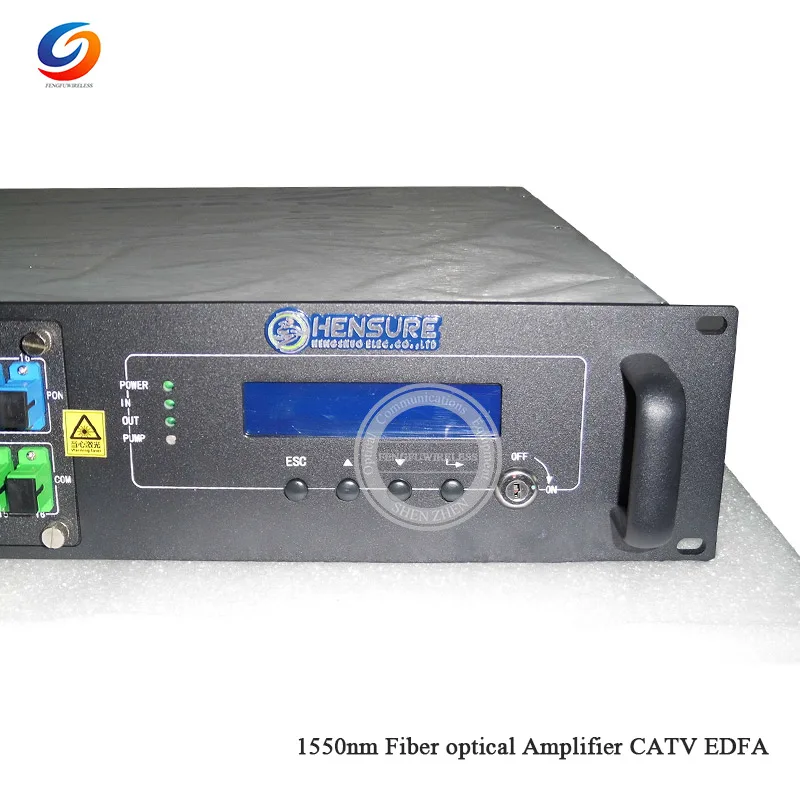 Лучшая цена FTTH SC/APC SC/UPC CATV сеть 1550 нм 32 порта 23dbm PON EDFA высокомощный оптический