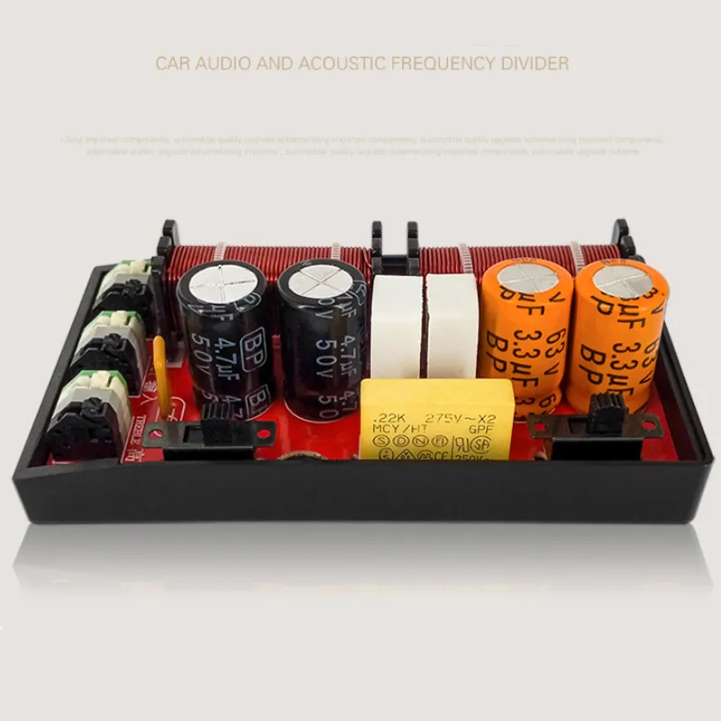 2 шт. автомобильный аудио делитель 2-полосный кроссовер фильтры частоты динамика |