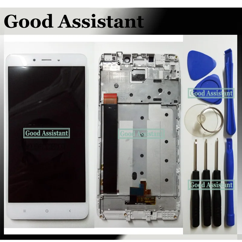 LCD Screen Display + Touch Digitizer With Frame For 5.5&quot Xiaomi Redmi Note 4 Hongmi Pro Prime White Black Gold Free Tools | Мобильные