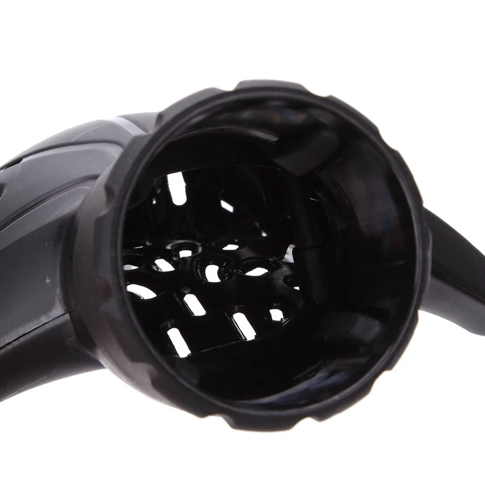 1 шт. Пластиковый черный диффузор в форме руки парикмахерские кудрявые волосы для