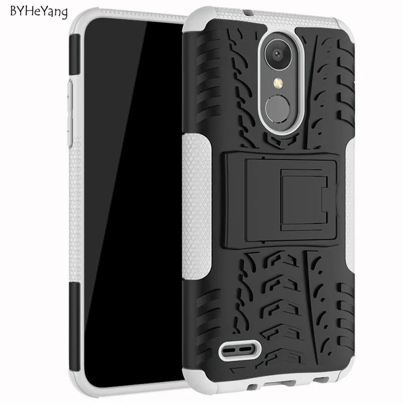 BYHeYang для LG K8 2018 чехол армированный телефона из поликарбоната и ТПУ силиконовый