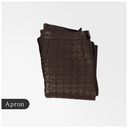 apron Карнавальный костюм Арья Старк из игры престолов, 8, кожаная куртка для девочек, вечерние платья, Wnter Coak, штаны, костюм на Хэллоуин для женщин - Цвет: apron
