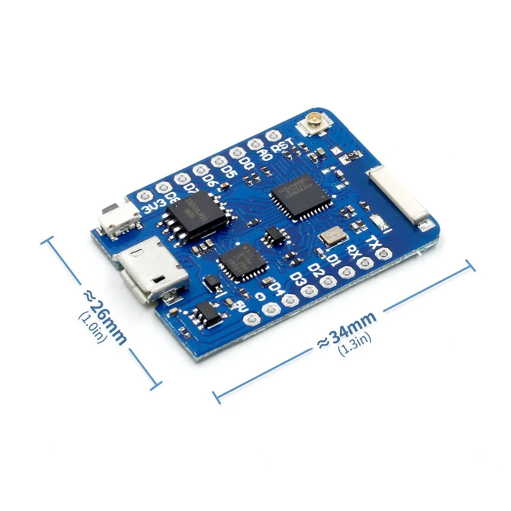 WEMOS D1 Mini Pro 16 м байт внешняя антенна разъем NodeMCU на основе ESP8266 ESP-8266EX CP2104 wifi макетная плата Micro USB