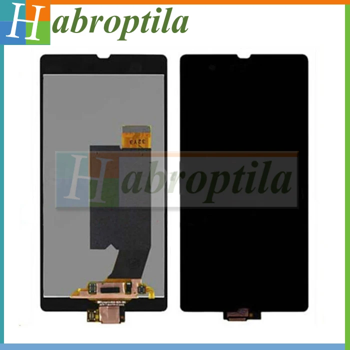 Черный 5.0 &quotдля Sony Xperia Z L36h L36i c6606 C6603 C6602 c6601 ЖК Дисплей Сенсорный экран планшета