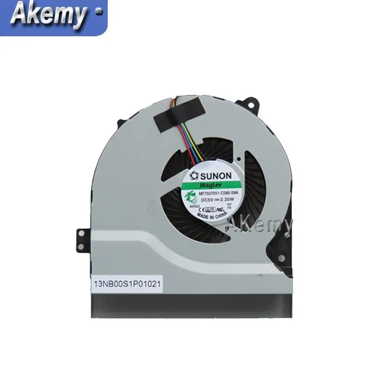 Новый оригинальный кулер для процессора For Asus Y481C Y481L X452E X450EP X450EA Y481E X450W X450WA X450WE A450L