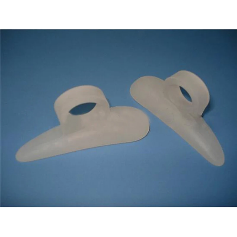 1 пара Силиконовый гель для пальцев ног отверстие разделитель Thumb Valgus протектор