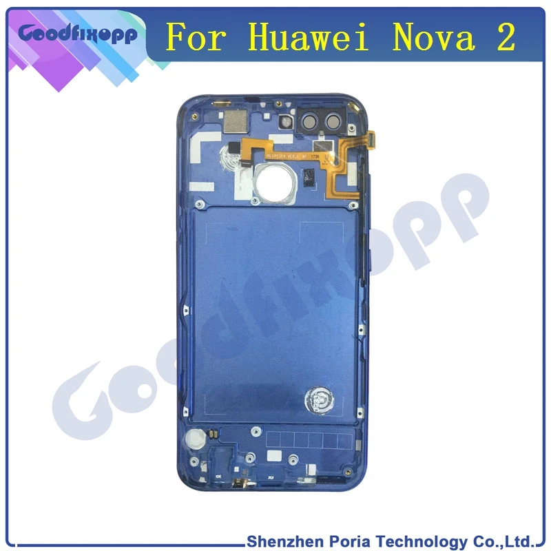 Мобильный телефон корпус для Huawei Nova 2 задняя крышка чехол задний новый