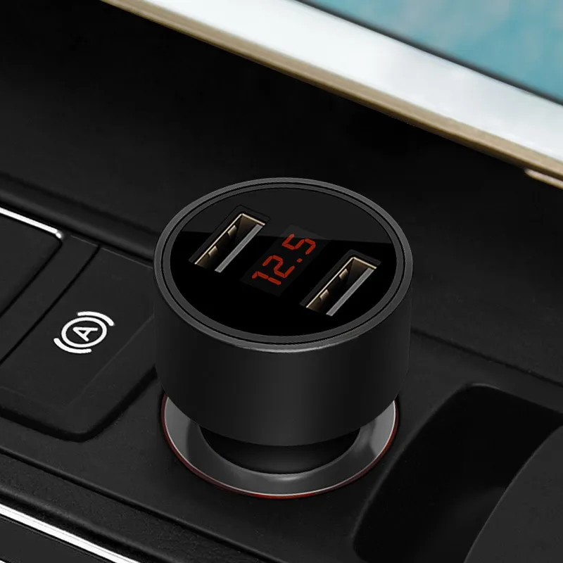 Портативное автомобильное зарядное устройство с двумя USB-портами для Audi S4 B8 B9 A5 9T