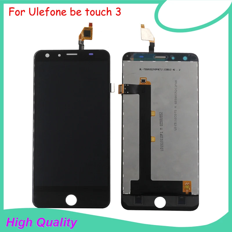 100% оригинал для Ulefone be touch 3 ЖК дисплей + кодирующий преобразователь