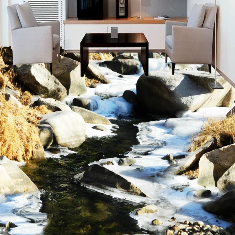 3D стерео обои на заказ ПВХ самоклеющиеся настенные наклейки картина пол|floor