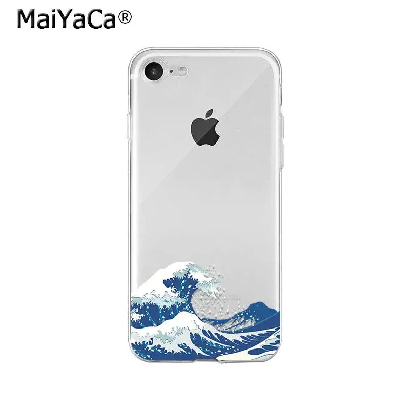 MaiYaCa морской волны клиент высокое качество чехол для телефона iPhone X XS MAX 6 6S 7 7plus 8