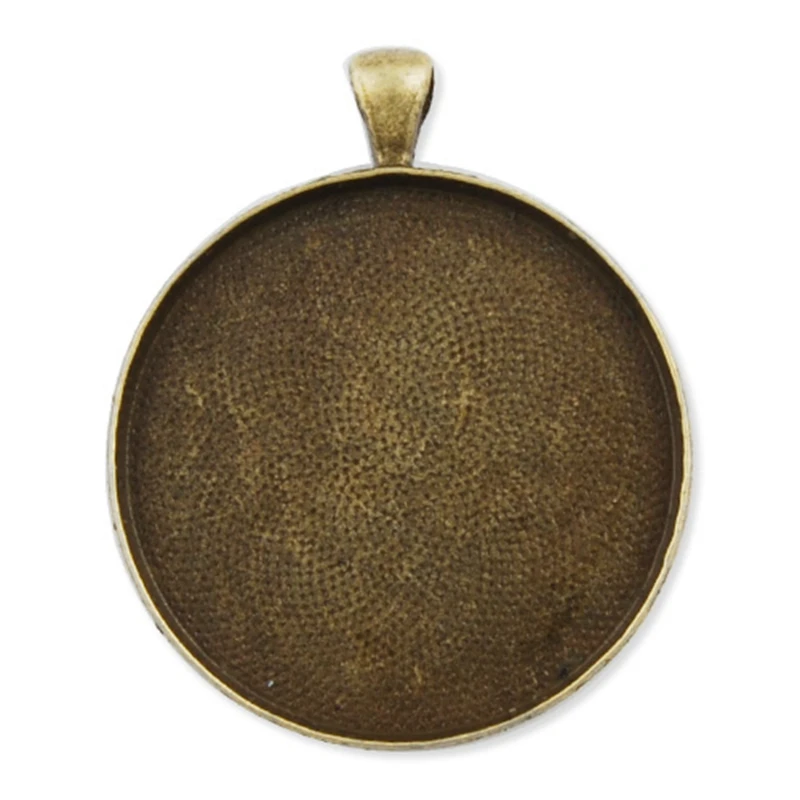 Подвеска Кабошон из цинкового сплава с бронзовым покрытием под старину подходит