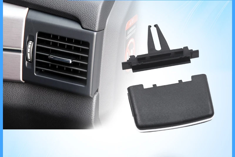 Автомобильный A/C Air Vent Tab Зажим Автомобильный кондиционер на выходе Ремонтный комплект для Mercedes-Benz W204 C180 C200 Авто аксессуары