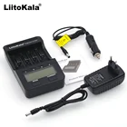 Зарядное устройство Liitokala Lii-100, 500, для NiMh, литиевых аккумуляторов 3,7В, 18650, 18350, 18500, 16340, 17500, 25500, 10440, 14500, 26650, 1,2В, AA, AAA, ЖК-экран