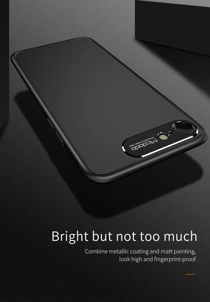 Чехол MCDODO для iPhone 7 Plus, чехол s для iPhone7, iPhone 7 Plus, капа, чехол, роскошный тонкий защитный чехол для iPhone 7, чехол, 7060