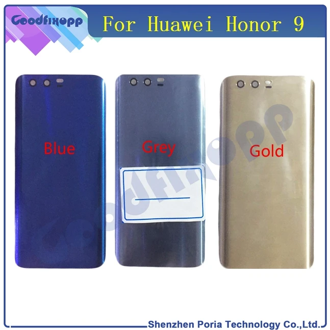 Корпуса для телефона Huawei Honor 9 задняя крышка батарейного отсека задний стеклянный