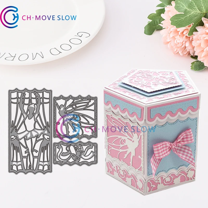 2019 Новое поступление CH Ангел Фея 3D подарок сшитые DIY штампы для скрапбукинга