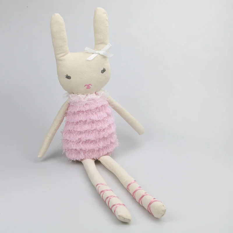 55 см милая плюшевая игрушка Кролик Кукла kawaii кролик подарок для маленькой девочки Мягкая кукла плюшевый игрушечный Плюшевый заяц подарки на Рождество