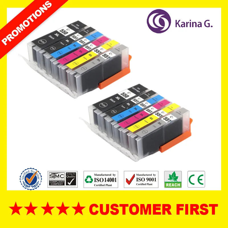 Резервный картридж для Canon PIXMA MG5460/MG6360/Ip7260|ink cartridge|ink cartridge for canoncompatible ink |