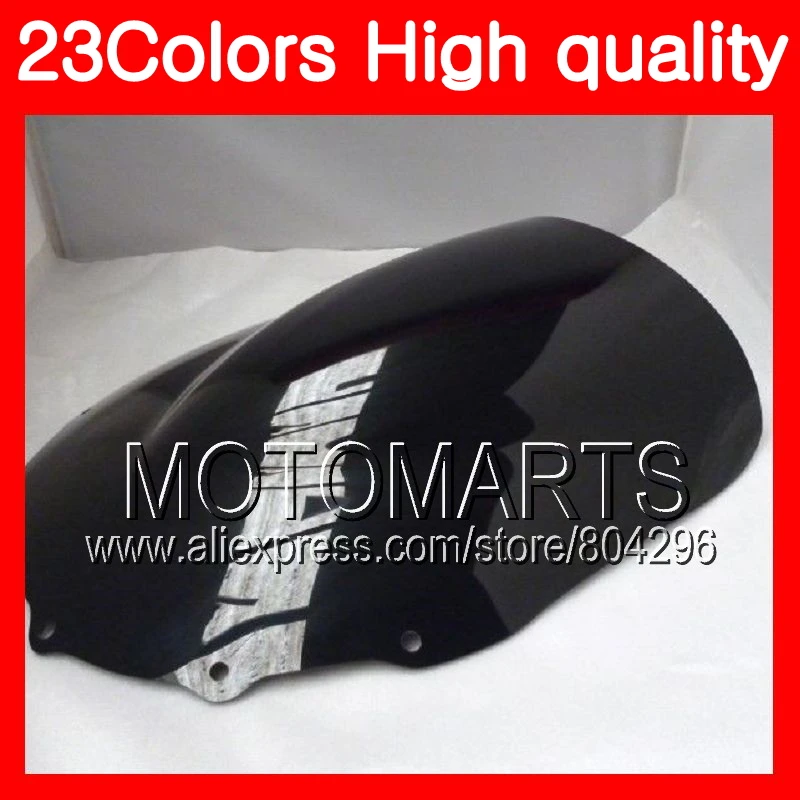 

23Colors Windscreen For KAWASAKI NINJA ZZR 250 1990 1991 1992 ZZR250 1993 1994 1995 98 1999 Chrome Black Clear Smoke Windshield
