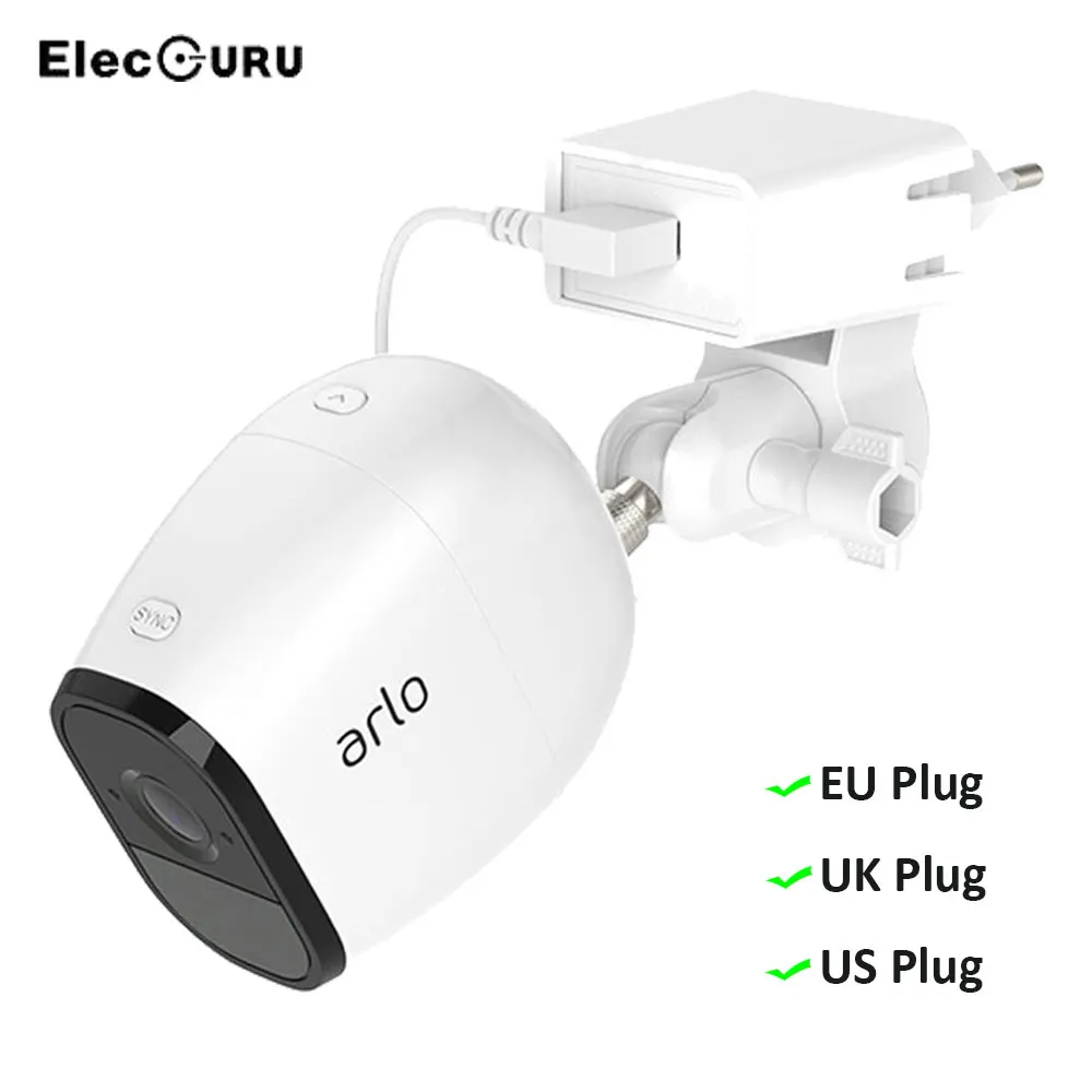 Настенное крепление для камеры Arlo Pro 2/Arlo с адаптером Quick Charge 3 0 регулируемый