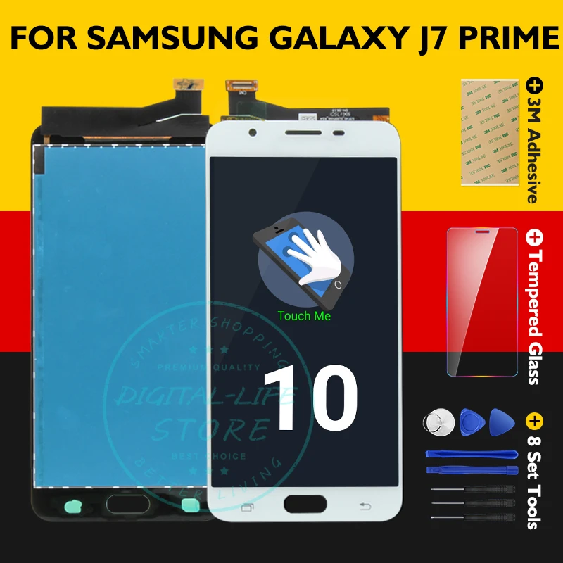 ЖК дисплей для Samsung Galaxy J7 Prime сменный экран On Nxt/ On7 дигитайзер в сборе запасные
