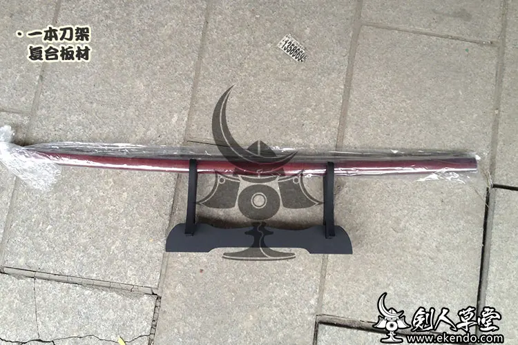 IKENDO. NET-простая 1 ярусная стойка KATANA BOKKEN SHINAI-черный деревянный меч KATANA BOKKEN SHINAI стенд с одним уровнем