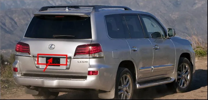 Liandlee Авто Лазерные Противотуманные фары для Lexus LX 570 LX570 2007~ Предотвращение столкновений дождь туман дымка Противотуманные фары грузовик автомобиль сигнализация