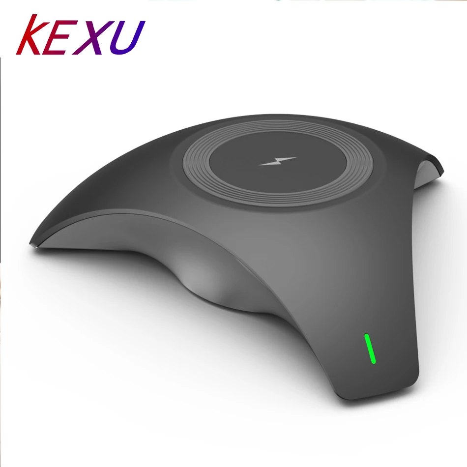 KEXU Оригинальное Беспроводное зарядное устройство Qi для iPhone x 8 plus тонкое Быстрое