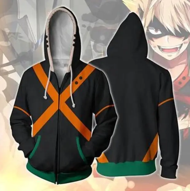 Новый карнавальный костюм аниме героя bakugou Katsuki / Iida Tenya Todoroki Shouto косплей академии