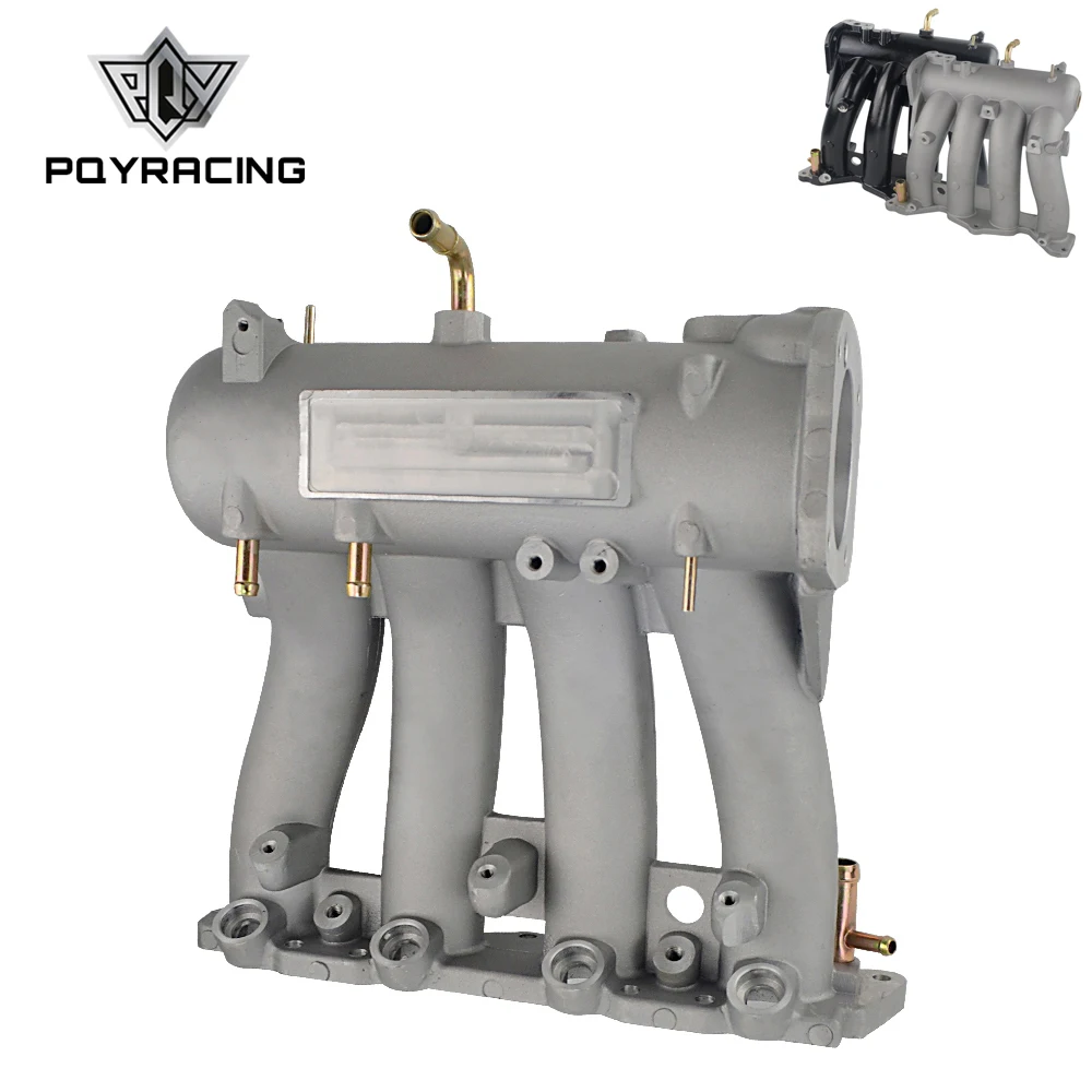 Pqy-алюминиевый впускной коллектор для 2000-1988 Honda Civic CRX Del Sol SOHC D серии CX DX EX GX PQY-IM51