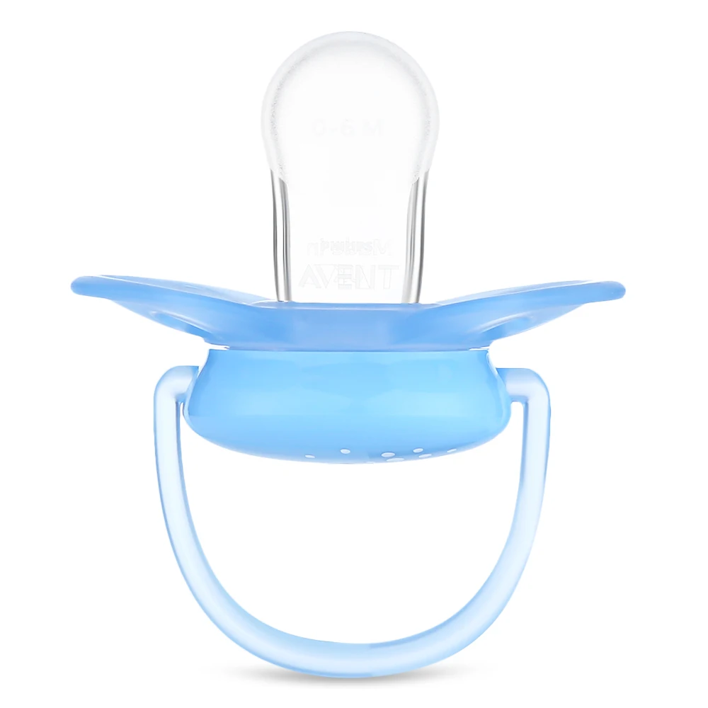 Avent 2 шт. силиконовые детские соски BPA бесплатно мягкие младенцы малыш 0-6 месяцев Кормление Ортодонтические соски детские соски-пустышки пустышка