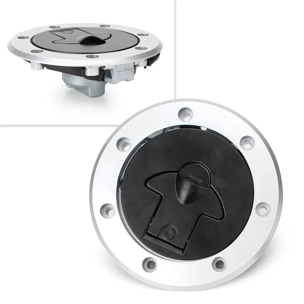 

For Kawasaki Ninja 250 250R ZX600 ZZR600 ZXR250 ZXR400 ZXR750 ZZR1100 ZX1100 etc CNC Fuel Gas Tank Cap Cover Lock Set Universal