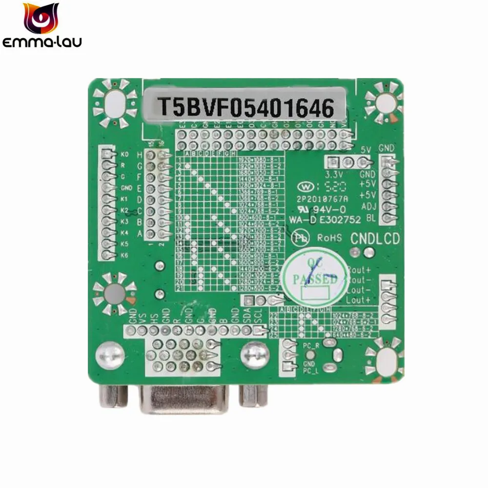 Универсальный LVDS ЖК монитор для телевизора 10 42 дюйма плата контроллера с кабелем