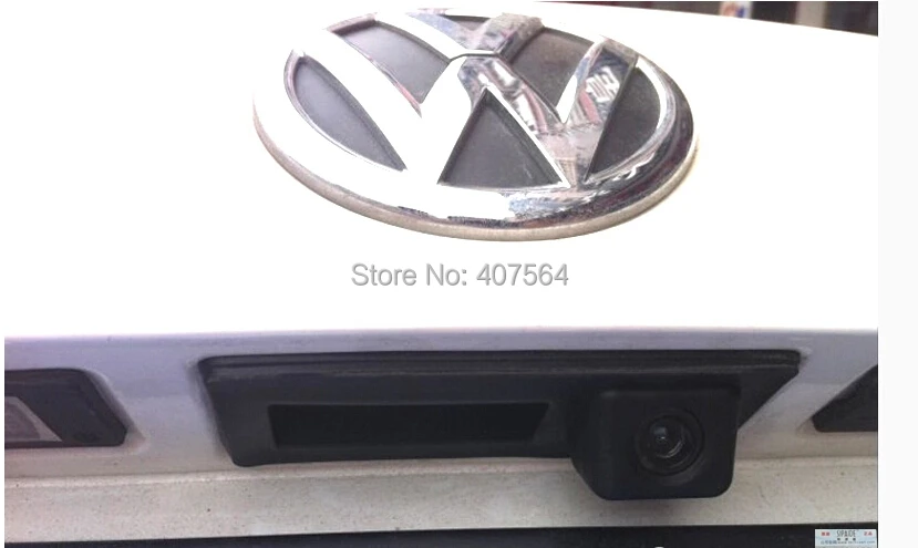 Цветная Автомобильная камера заднего вида HD CCD для VW passat/ tiguan/ Golf/ Touran/ Jetta/ Sharan/ Touareg