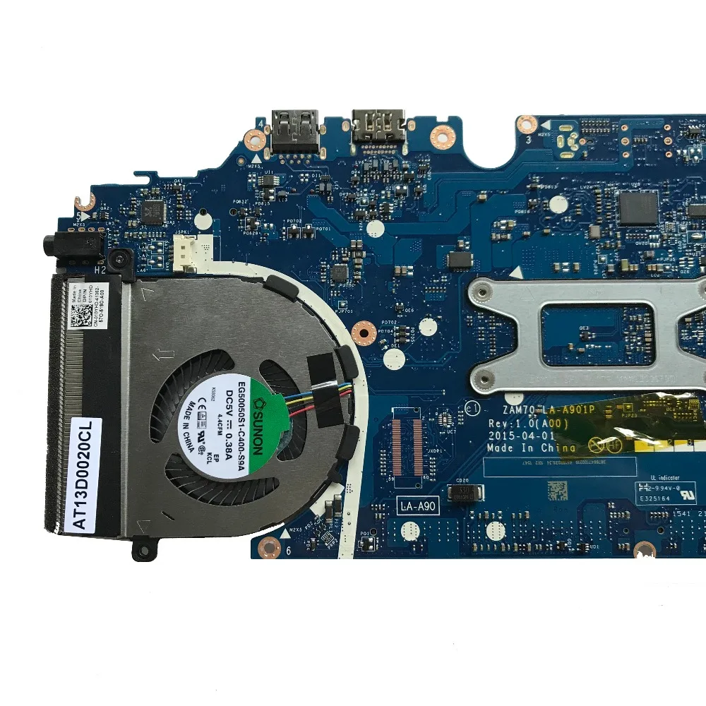 SZWXZY отлично подходит для материнской платы ноутбука DELL Latitude E5450 с SR23Y I5 5200U DDR3 CN 0X4VXX