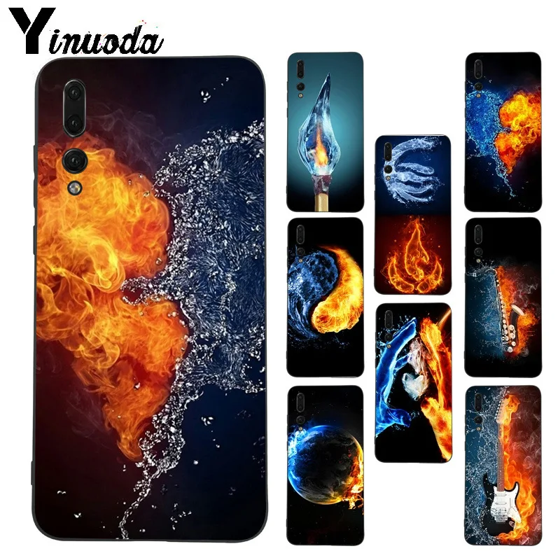 Yinuoda fire and water высококачественные аксессуары для телефонов чехол Huawei mate10 lite honor view 9