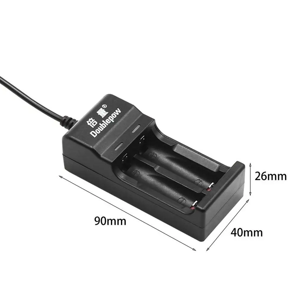 Doublepow Universal 2 Slots Intelligent Rapid USB Charger AA AAA Rechargeable Battery With LED Indicator Light | Электроника