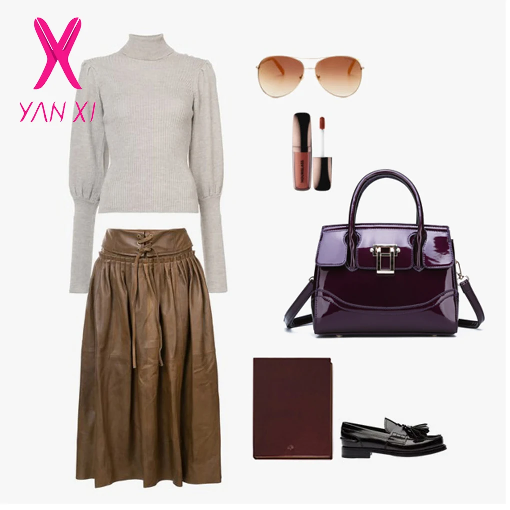 YANXI 2018 New Trend Designer Women Shoulder Bags Patent Leather Handbags Female Elegant Ladies Crossbody Messenger Bag | Багаж и сумки