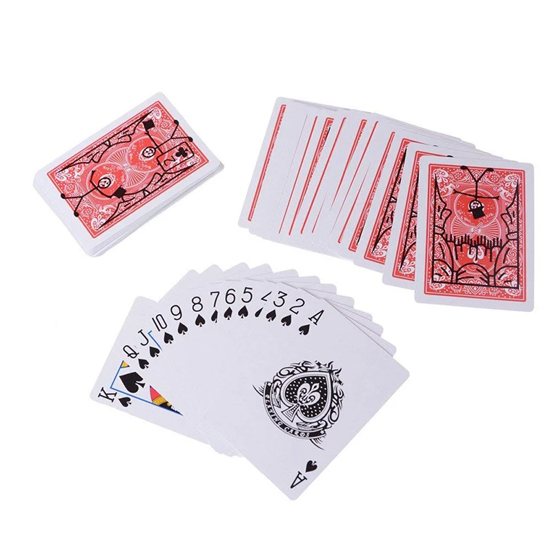 Классические игрушки волшебные карты фокусы Cardtoon колоды игральных карт