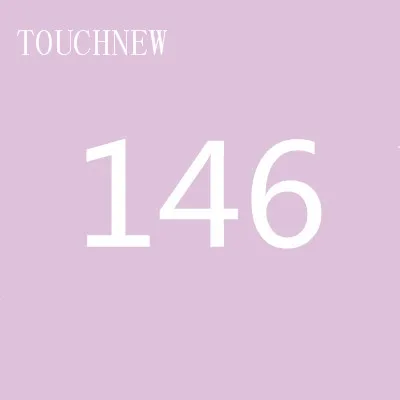 146 TOUCHNEW, 168 цветов, одиночные художественные маркеры, кисть, эскиз, на спиртовой основе, маркеры, двойная головка, манга, ручки для рисования, товары для рукоделия - Цвет: 146