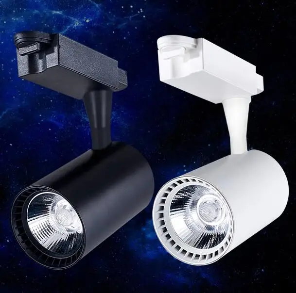 Светодиодная лампа для треков 5 Вт 7 12 20 30 2 провода магазинов одежды витрины