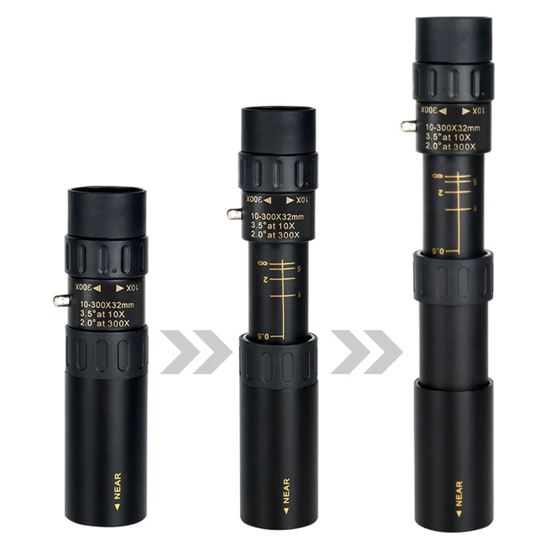 NEW Binoculars Nikula 10-30x25 Zoom Monocular Telescope Pocket Hunting Optical Prism Scope | Инструменты