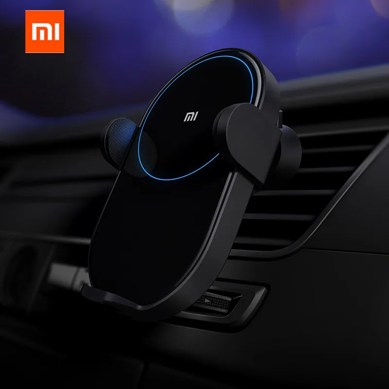 Оригинальное беспроводное автомобильное зарядное устройство Xiaomi Mijia Qi 20 Вт Макс.