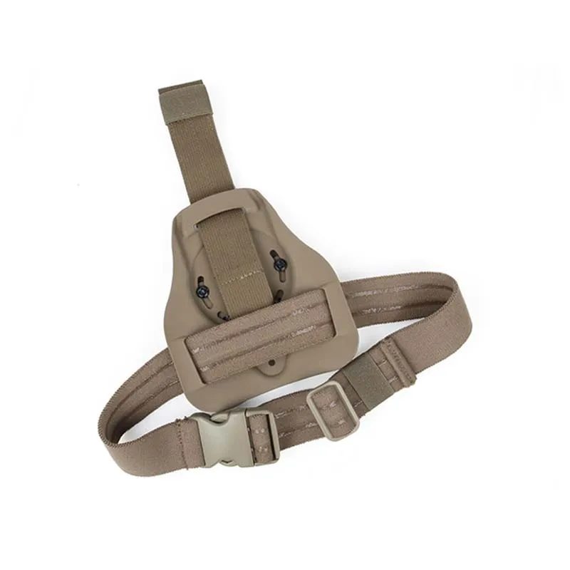 Тактическая однополосная кобура панель для QD падение ноги бедра вешалка кобуры